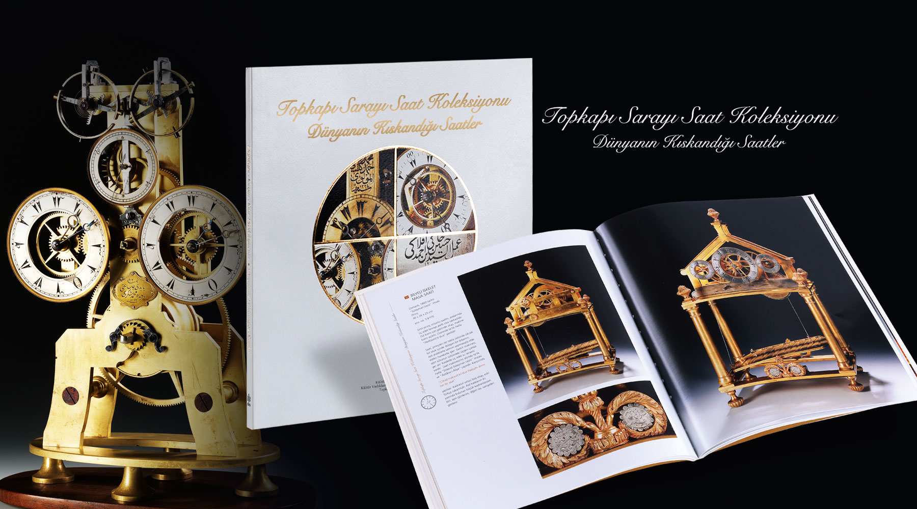 Topkapı Sarayı Saat Koleksiyonu: Dünyanın Kıskandığı Saatler Kitabı Satın Al, Korpus Kültür Sanat ve Yayıncılık